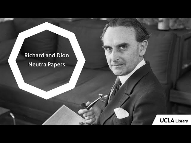 L.A. Stories | Inside Richard Neutra’s Architectural Archive at UCLA Library