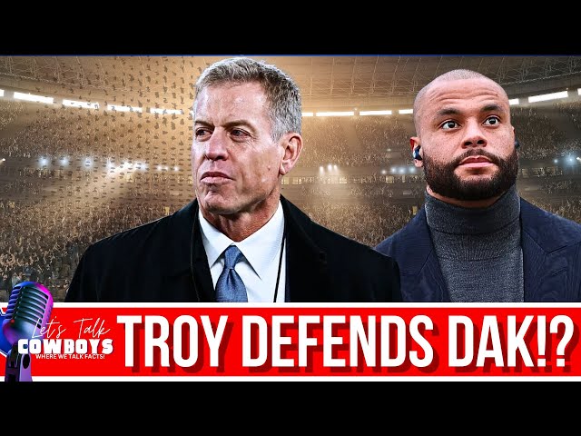 Troy Aikman Sets The Record Straight On What Dak Prescott Said About The Eagles!