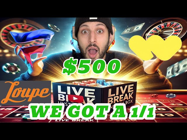 I Spent $250 On A Live Break And Got Our Biggest Hit Yet!  Live break Roulette Ep.4 Whatnot!