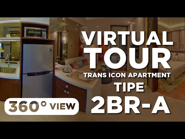 [360°] Show Unit Tipe 2BR-A | Trans Icon Apartment