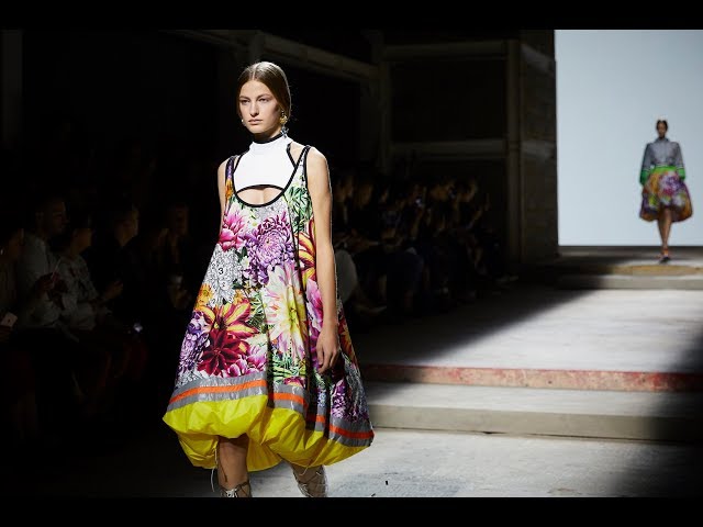 Mary Katrantzou at London Fashion Week with JD.com