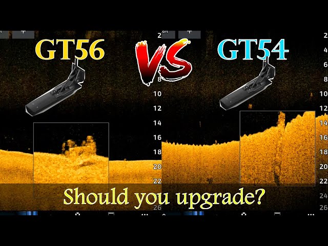 How to get a clear image with Garmin Fish finder (GT54 vs GT56 Transducer)