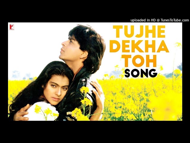 Tujhe Dekha Toh Song | Dilwale Dulhania Le Jayenge | Shah Rukh Khan, Kajol | Lata, Kumar Sanu | DDLJ