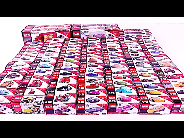 Disney Cars TOMICA 100+ Collection! Cars 1 & Cars 2 & Cars 3 Toys - Ladybird TV