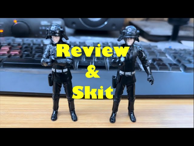 Star Wars Black Series 3.75" Imperial Navy Trooper Review And Skits