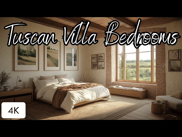 Rustic Tuscan Villa Bedroom Design Ideas 2024: Transform Your Space with Timeless Elegance