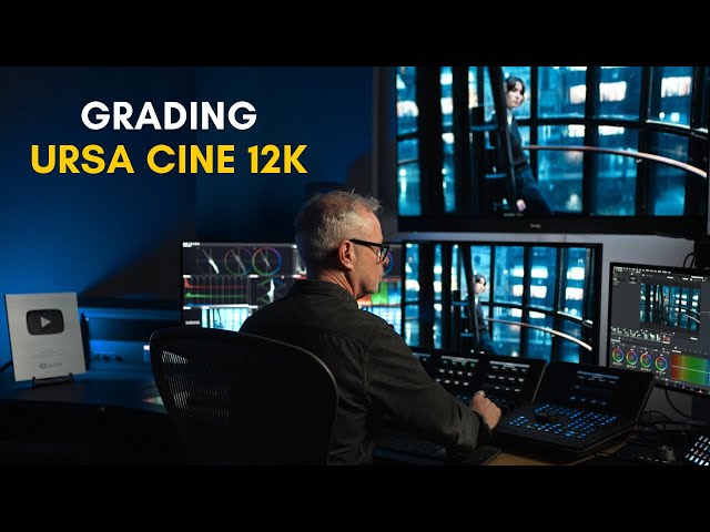 PRO Grading Tutorial with New URSA CINE 12K - Every Node in Detail!