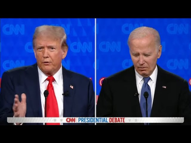 'I really don't know what he said at the end of that sentence' Trump says about Biden