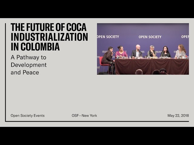 The Future of Coca Industrialization in Colombia: A Pathway to Development and Peace