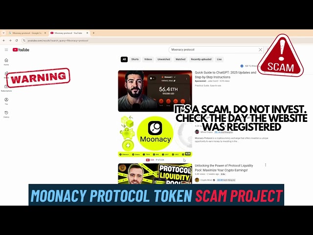 Don't fall for the Moonacy Protocol Scam | Fake Moonacy Protocol Crypto Token #MoonacyProtocol Scam