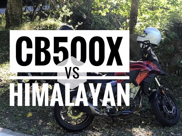 Takbong Pogi Motorcycle Review: Honda CB500X vs Royal Enfield Himalayan