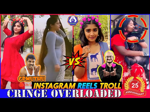 Instagram reels troll Tamil || Tamil reels troll || GB muthu || Plip Plip roast By Medical Miracle