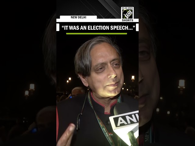 “It was an election speech…” Shashi Tharoor on PM Modi’s speech in Lok Sabha