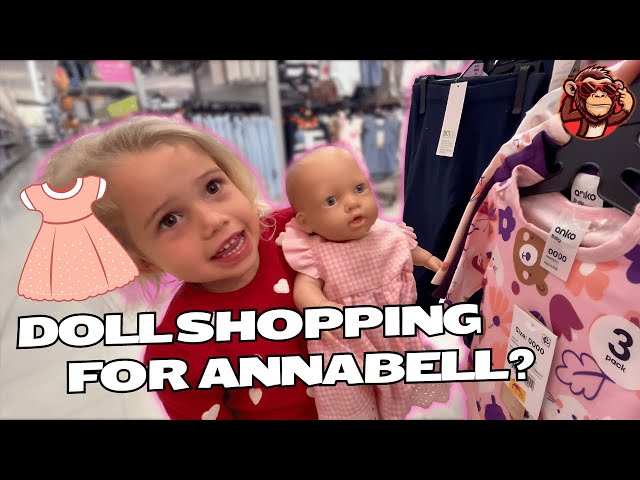 New Baby Clothes At Kmart For our Doll Annabell ? and what do we find at the Park ? Max Moments