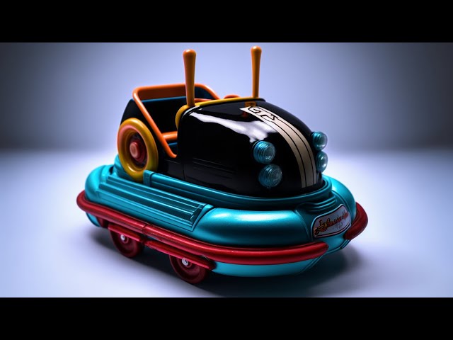 Bumper Cars Design Inspired by Hot Wheels Bump Around Model