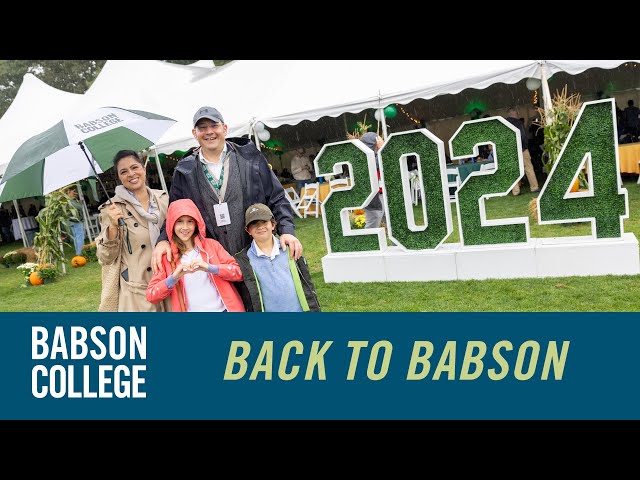 Back to Babson 2024