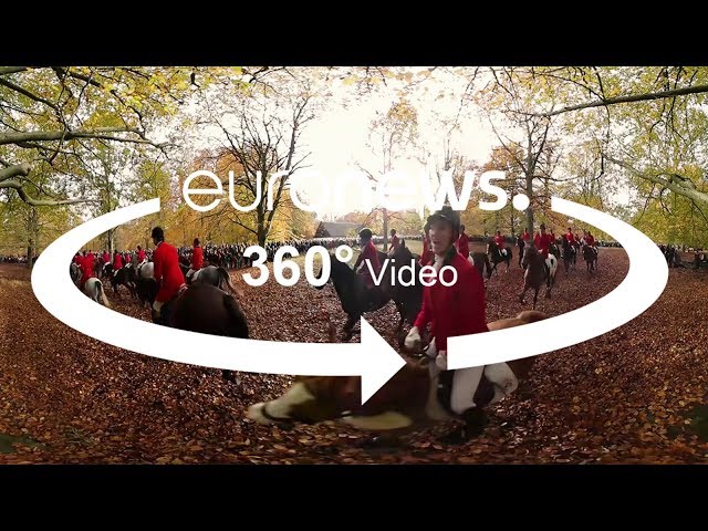 Hunt like a Dane: Experience the traditional Hubertus horse race in 360°