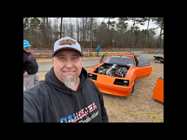 Turbo John is live!  It’s race day… 710 Dragway…