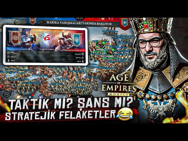 Son Kale Düşecek mi ? Efsanevi Çatışma Başlıyor | Age Of Empires Mobile #ageofempiresmobile #aoem