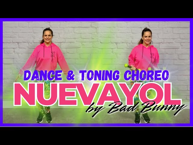 NUEVAYoL | by Bad Bunny | Zumba & Toning Choreo | Splitscreen