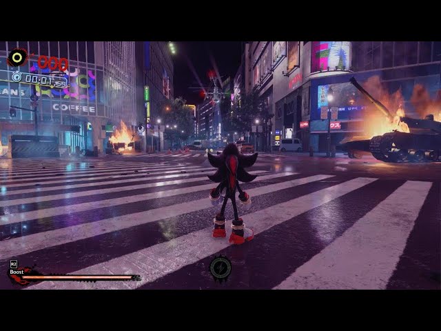 SONIC X SHADOW GENERATIONS New DLC Stage - Sonic The Movie w/Keanu Reeves as Shadow