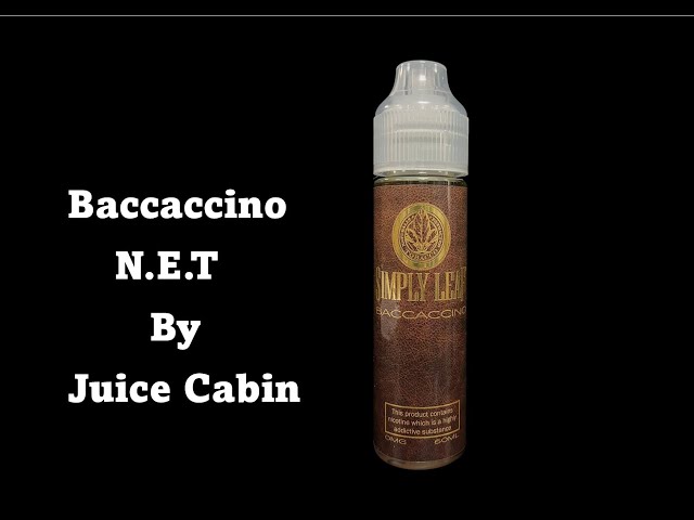 Baccaccino {N.E.T} by Juice cabin | The combo of creamy cappuccino & rich tobacco is perfect.