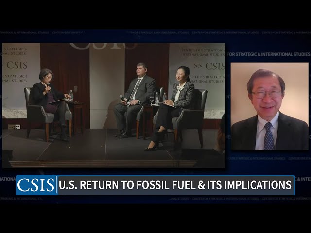 Session 1: U.S. Return to Fossil Fuel and Its Implications