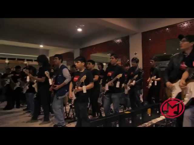 Reto 100 guitarristas Music Market - Fender Day 2015