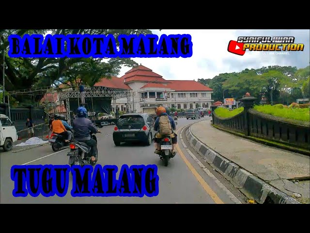 Mengitari Tugu dan Balai Kota Malang