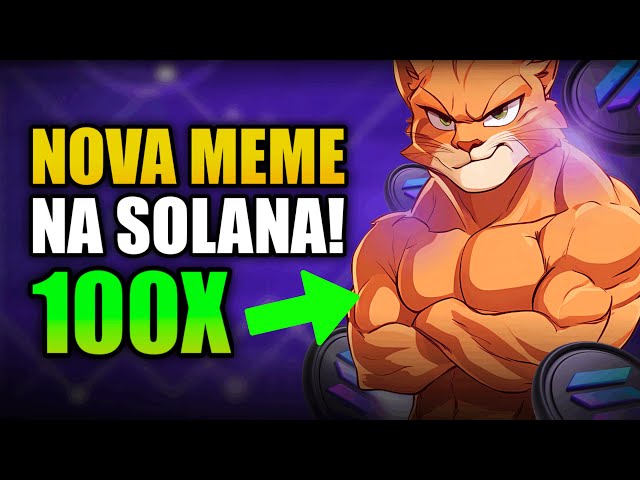 GIGACAT Acaba De Ser Lancada Na Solana, Meme Coin Barato E Promissora Para 2025!