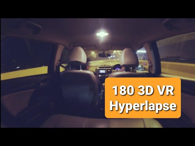 3D 180 VR Hyperlapse Video by Gulfu Photography