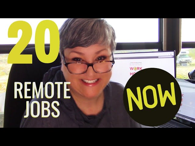 20+ REMOTE JOBS YOU Can Do Right Now! This is NOT a TIPS & TRICKS VID --These are REAL JOBS you...