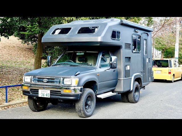 SOLD - 1994 Toyota Hilux 4x4 Camper Diesel 5-speed manual dualie **USA Legal import** Japan Auction