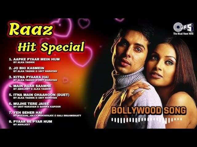 Raaz Movie All Songs || Audio Jukebox || Dino Morea | Bipasha Basu | All Time Hits Raaz Songs