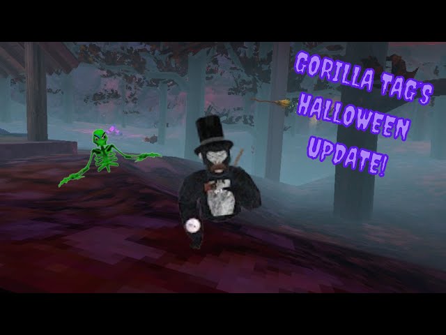 Gorilla Tag's SPOOKIEST Halloween Update Ever! (New Arcade Games?)