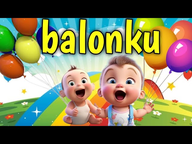 BALONKU//lagu anak anak balita-lagu anak indonesia-cicak di dinding-anakkucing-naik delman//NURKIDS