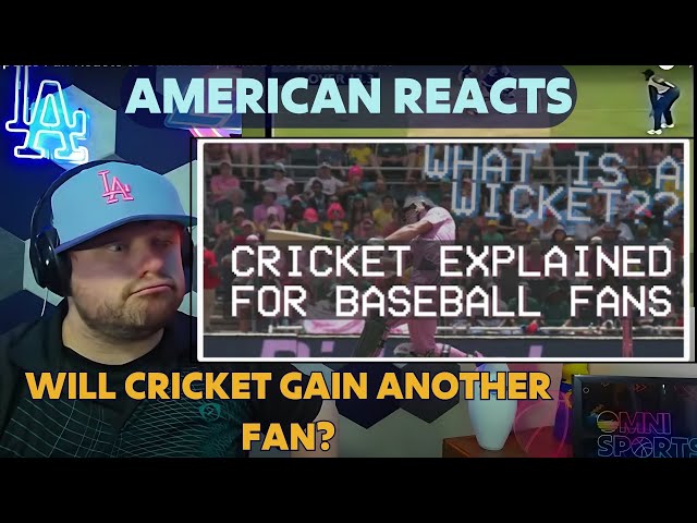 American Sports Fan Reacts to Cricket Explained for Baseball Fans