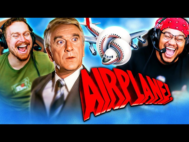 AIRPLANE! (1980) MOVIE REACTION!! FIRST TIME WATCHING!! Leslie Nielsen | Parody | Movie Review