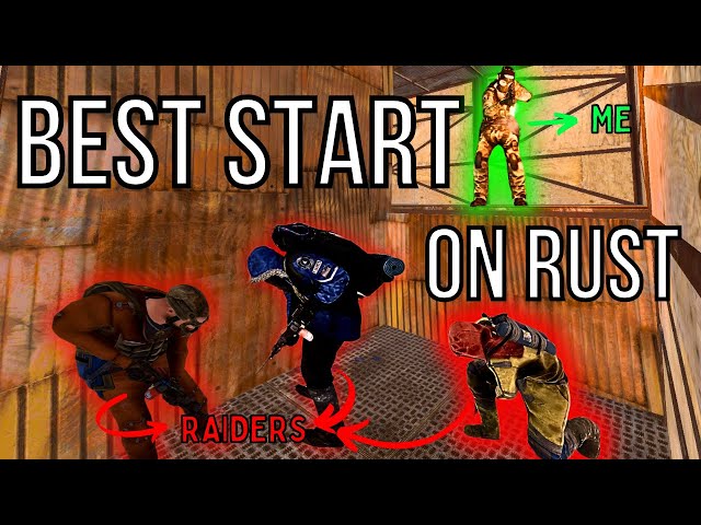 The Best Start On Rust: Solo Survival on Rustoria