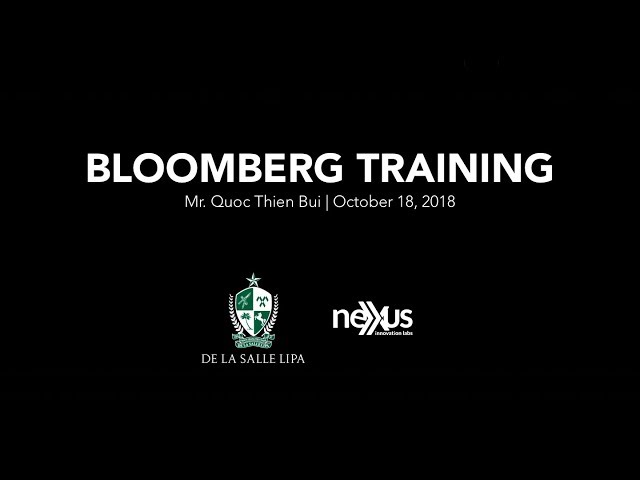 Bloomberg Training