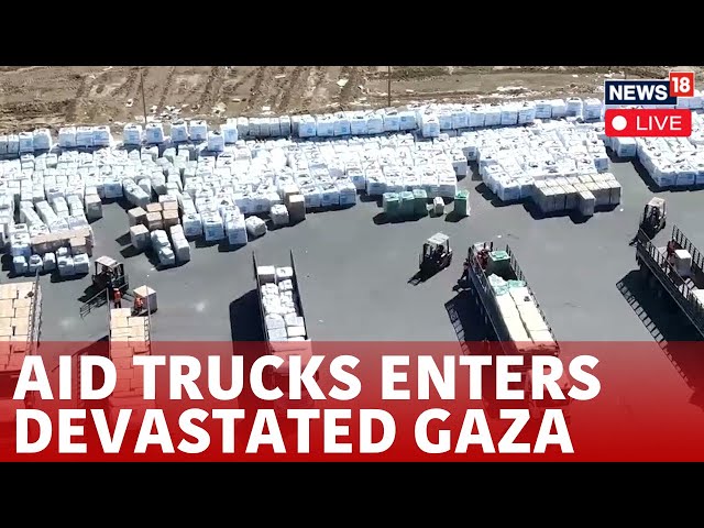 Gaza Ceasefire Day 4 Live: Humanitarian Aid Reaches Gaza | Gaza News Today | Israel Vs Hamas | N18G