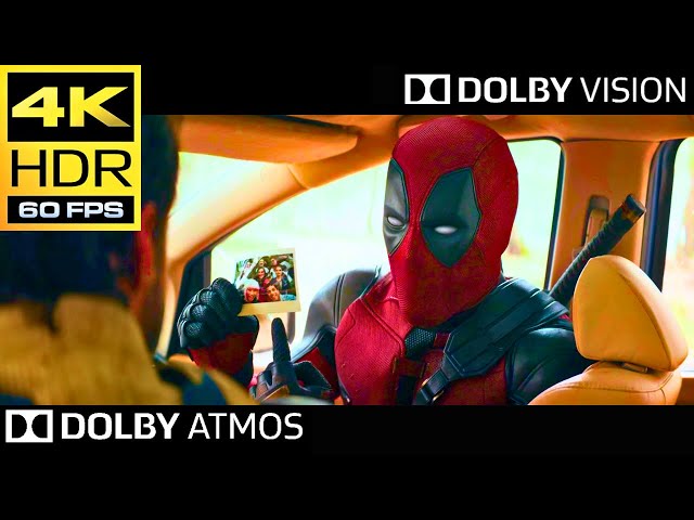 4K HDR 60FPS ● Car Fight Scene Deadpool & Wolverine ● Dolby Vision ● Dolby Atmos