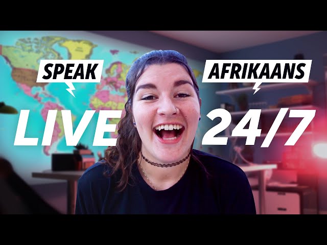 Speak Afrikaans 24/7 with AfrikaansPod101 TV 🔴 Live 24/7