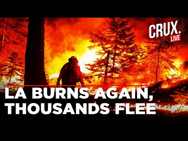 California Wildfire Live | New Blazes Trigger Evacuations In San Diego | Los Angeles Fire | US News