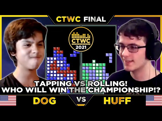 TETRIS WORLD CHAMPIONSHIP 2021 FINAL - Dog vs. Huff - Classic Tetris Final Match