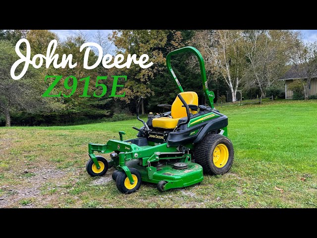 John Deere Z915E Commercial Zero Turn Mower Review