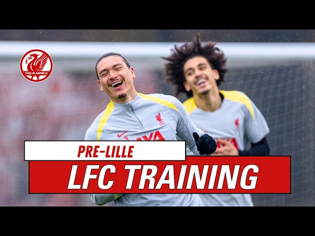 Training games & quick reactions | Liverpool vs. Lille