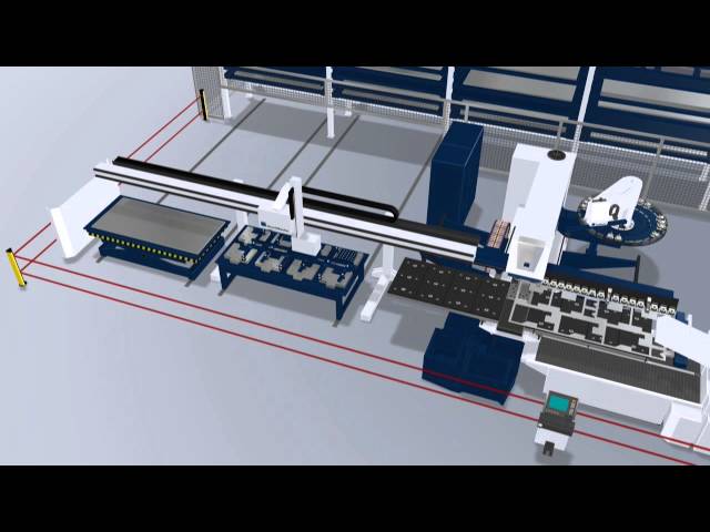 TRUMPF automation: Fully automated flows of materials and information in sheet metal processing