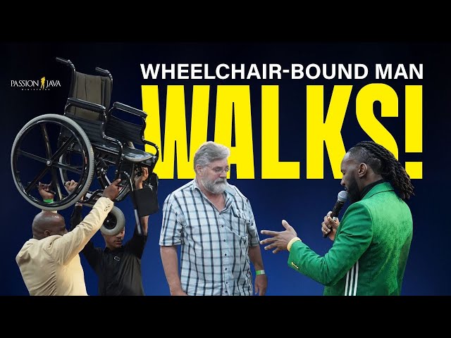 Man Came In With WHEELCHAIR & Left WALKING!! #shorts #shortvideo #prophetpassionjava