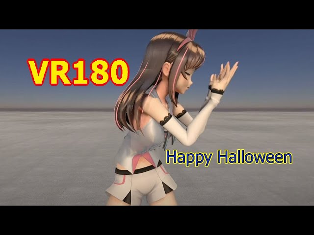 [VR180] Kizuna AI - Happy Halloween(Manako dance) [DanceXR(MMD)]